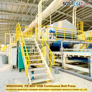 Ligne de production continue d'<span class=keywords><strong>OSB</strong></span> personnalisée, section de pressage à chaud à plat Conti-Roll, machines pour panneaux à base de bois - Product Image 1