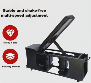 ม้านั่งออกกำลังกายแบบกล่องโลหะ พับเก็บได้ พกพาสะดวก ทนทาน ปรับระดับได้ สำหรับซิทอัพ ดัมเบลฟลายส์ แบบรวมในตัว - Product Image 5