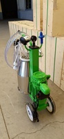 Machine à traire portable à moteur à essence à piston unique pour vaches et chèvres