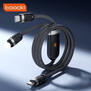<span class=keywords><strong>สาย</strong></span><span class=keywords><strong>ชาร์จ</strong></span> Toocki Safe พร้อมชิป Smart Shunt ในตัว รองรับการชาร์จเร็ว 60W PD แบบ USB-<span class=keywords><strong>C</strong></span>-L ช่องเสียบคู่ สำหรับการใช้งานร่วมกัน - Product Image 1