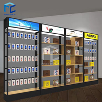 Présentoir en bois pour téléphone Mobile, étagère pour cabine de essayage de magasin, vente directe d'usine