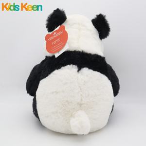 لعبة أفخم الباندا السمينة اللطيفة للأطفال ضمان الجودة ، دب أبيض وأسود فروي ، لعبة أفخم الباندا العملاقة ، هدايا العطلات - Product Image 4