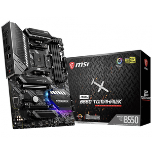 Kullanılan MSI MAG B550 TOMAHAWK anakart desteği için 3rd Gen AMD Ryzen CPU/gelecek AMD Ryzen CPU ile BIOS güncelleme/DDR4 bellek - Product Image 1