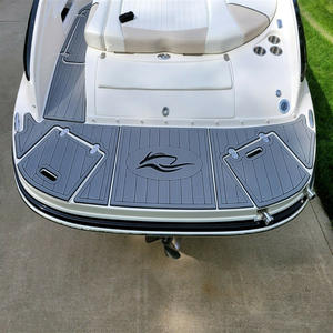 Plancher en teck EVA moderne antidérapant pour yacht et marine Rinker Cuddy Captiva 246CC 2007, technique brossée pour usage extérieur - Product Image 2