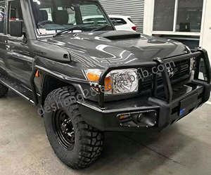 Protection de pare-chocs avant pour Toyota Land Cruiser Lc76 Fj76 2007+, accessoires de mise à niveau anti-collision pour l'extérieur de la <span class=keywords><strong>voiture</strong></span> - Product Image 3