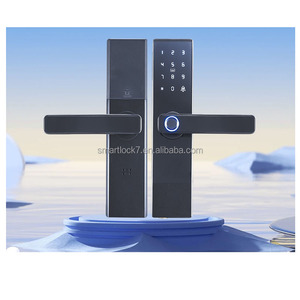 Ttlock Key Pad khóa ứng dụng truy cập vân tay inteligente xử lý khóa cửa không chìa khóa kỹ thuật số - Product Image 4