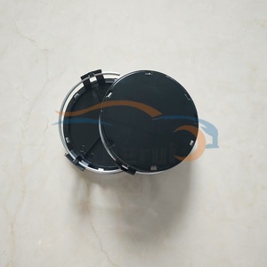 Cache-moyeu de roue modifié de 75 mm, plaqué argent, noir, <span class=keywords><strong>gris</strong></span>, avec logo pour W204 W221 W205 - Product Image 4