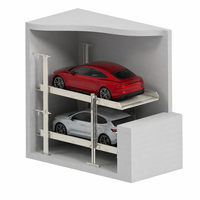 Équipement de stationnement pour un seul véhicule : Élévateur de garage à deux colonnes pour sous-sols, idéal pour les familles multi-véhicules