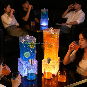 Torre Dispensadora de Cerveza LED de 2L/3L con Logotipo Personalizado, Dispensador de Bebidas y Jugos - Product Image 1
