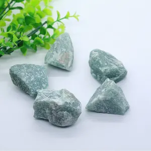 Wholesale Natural Green Aventurine Specimen Raw Rough Green Aventurine Tumbles Stone