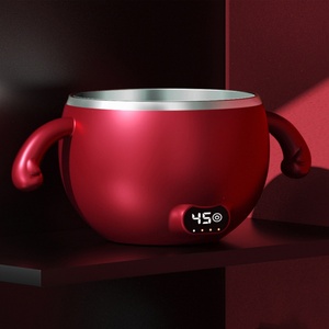 2025 New Product Launch Heater Rechargeable Intelligent <b>Thermostatic</b> Baby Bowl Food Warmer LED Display Printed Heating Function - Product Image 4