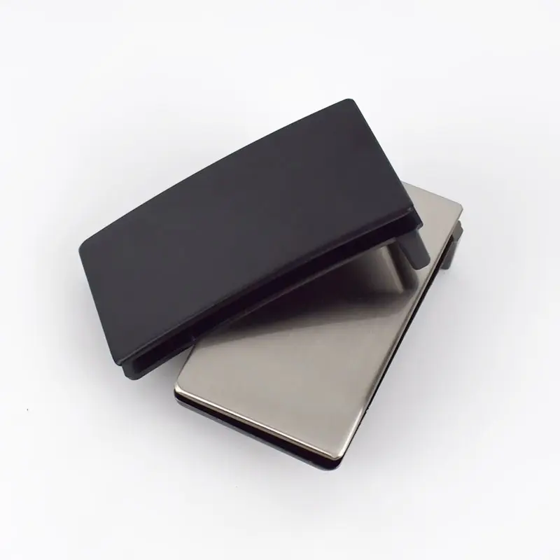 Meetee BD361 33mm Zinc Alloy Square Clothing Accessories Men's Smooth Belt Buckles
