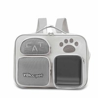 Sac à dos de transport pour chat, portable, respirant, grande capacité, design capsule spatiale, sac de voyage extérieur pour chats et chiens
