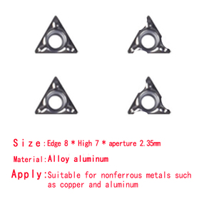 Carbide phay chèn bit Công cụ chamfer không khí | Vòng bi công nghiệp cấp & công cụ cắt | CNC/Bộ phận gia công chính xác - Product Image 4