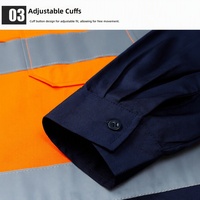 Vêtements de travail en gros avec logo personnalisé, uniforme de travail industriel pour les ouvriers d'usine, ensemble de vêtements