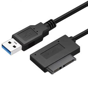 USB 3.0 tốc độ cao 7 + 6 13-Pin SATA Adapter Cable Đối với máy tính xách tay CD/DVD Rom Ổ đĩa quang PVC Áo khoác truyền dữ liệu - Product Image 4