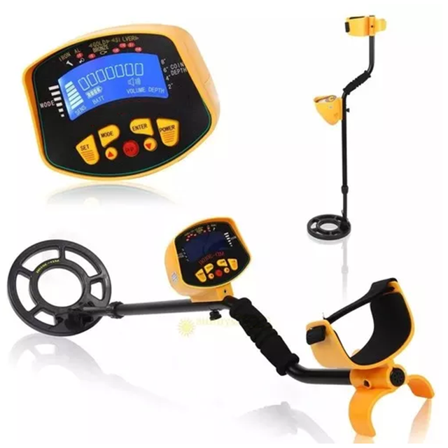 Metal Detector 100CM Waterproof Underground Professional Gold Detector for Adults Treasure Finder Pinpointing