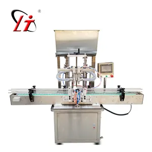 Double Heads Material Filling Machine Foods Packaging Equipment Bottle Filler straight paste Filler Supply