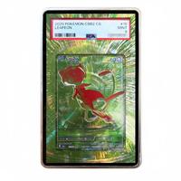 Étui magnétique en acrylique pour cartes PSA gradées, support de présentation pour collection TCG (sans carte)