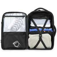 Sac à dos pour ordinateur portable imperméable pour homme, 15 pouces, avec logo personnalisé, élégant et pratique pour le travail et les voyages