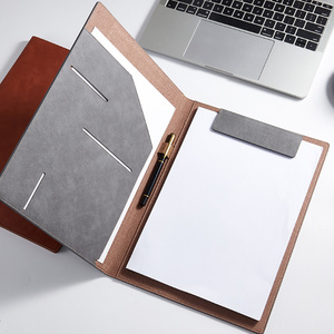 Tùy chỉnh bán buôn A4 da bìa thư mục tên chủ thẻ kinh doanh thư mục trình bày tài liệu danh mục đầu tư tập tin thư mục - Product Image 2