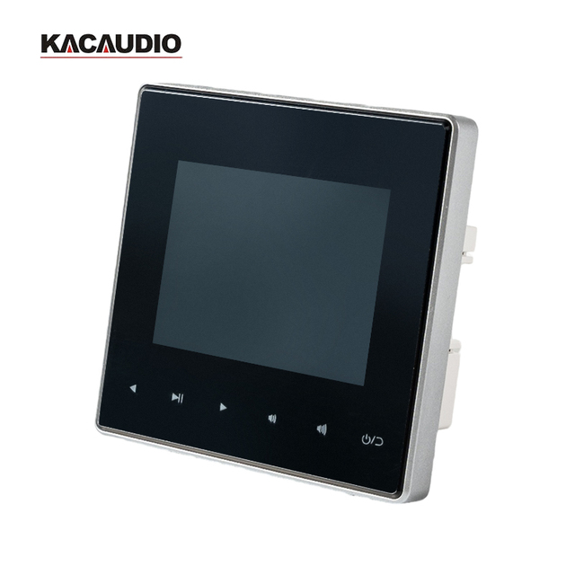 8606A2 Smart Home Background Music Host In-Wall HiFi Audio Controller with Touch Panel Display for Home Hotel Villa