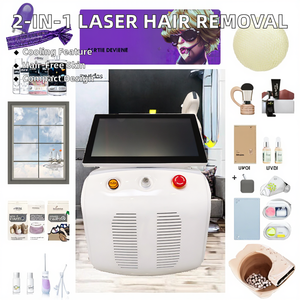 Máquina portátil de depilación láser de diodo 808 con 3 longitudes de onda (755 808 1064nm) y sistema de enfriamiento por semiconductor - Product Image 2