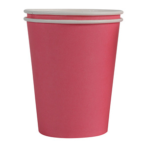 Vasos de papel para jardín de infantes, educación temprana, manualidades, desechables, gruesos, de color sólido, ecológicos, biodegradables - Product Image 2