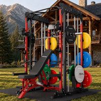 Machine de musculation multifonctionnelle Zoshine avec poulies doubles réglables pour entraînement à domicile