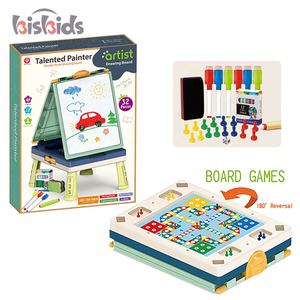 Обучающая двухсторонняя обучающая игрушка магнитная доска для рисования с 32 шт. - Product Image 1