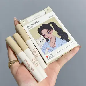 HERORANGE-Kit de embalaje para <span class=keywords><strong>cigarrillos</strong></span> de gato para chica, lápiz labial de larga duración, brillo de labios mate, Color líquido, maquillaje, juego de lápiz labial - Product Image 1