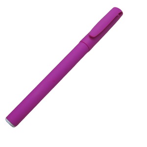 Multi Color Soft Rubber Finished Plastic Gel <b>Pens</b> with Custom logo Retractable Promotional Gel Ink <b>Pen</b> - Product Image 2