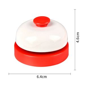 Custom LOGO 2.52in Iron Small Desk Service Ring Call Pet Training Bell Buzzers Front for Office Hotel Classroom Restaurant Party - Product Image 2