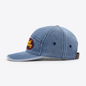 Wholesale T&L Custom Logo Heat-Transfer Printed 7 Panel Denim <b>Cap</b> <b>Vintage</b> Washed Adjustable Unisex Gorras Hat Manufacturer - Product Image 4