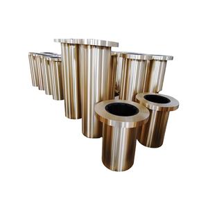 ลูกปืนครีบทองเหลืองสำหรับบูชแบบปรับแต่งได้ยางหล่อลื่นน้ำจากโรงงานจีน - Product Image 1