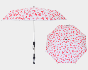 Vente en gros, poussette en plastique, Portable, trois fois, ouverture manuelle, multifonction, mains libres, universel, Clip, chaise, <span class=keywords><strong>pince</strong></span>, parapluie, 21 pouces x 8k - Product Image 2