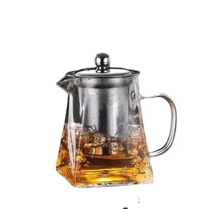 Pyrex teapot tea maker Teapot maker Household large capacity stainless steel lid teapot