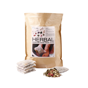 30 bustine/confezione Private Label Foot Spa Detox a base di erbe ammollo trattamento Pedicure borsa a base di erbe - Product Image 1