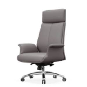 Chaise de bureau en cuir moderne et confortable 37740-G26A - Product Image 2