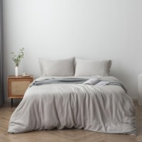 Ensemble de literie en Tencel Lyocell 100% Drap plat Drap housse Taies d'oreiller Ensemble de draps Ensemble de literie en Tencel