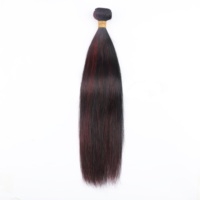 Extensions de cheveux chinois Dejavu Grade 12A P1B/99J, double trame, couleur piano, mèches marron miel blondes, lisses