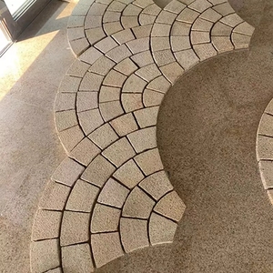 Gran granito natural losa adoquines de hormigón pasarela losa piso azulejo bloque de China <span class=keywords><strong>para</strong></span> <span class=keywords><strong>jardín</strong></span> indio uso al aire libre - Product Image 3