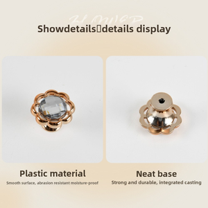 Personalizzabile Vintage floreale ABS plastica manopola del mobile finitura antico comodino cucina soggiorno mobili cassetto in difficoltà - Product Image 4