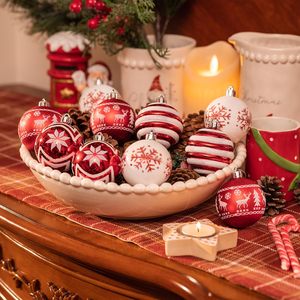 Ensemble de 24 boules de Noël incassables rouges et blanches Valery Madelyn, décorations de sapin de 236 pouces, décorations de fête en vrac - Product Image 4