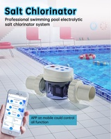 Chlorinateur de piscine au sel Stepon, contrôlé par application WiFi, en ABS, 2,5g-10g, pour piscine, fabrication ODM/OEM depuis 25 ans
