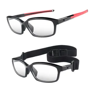 Wholesale Adults Flexible Prescription Sports Goggles Eyewear Sport Goggles Spectacles Anti Fog basketball glasses With Case