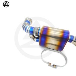 Silenciador Axleback de titanio CSZ para Porsche 911 991,1 991,2 <span class=keywords><strong>GT3</strong></span>/<span class=keywords><strong>GT3</strong></span> <span class=keywords><strong>RS</strong></span> 4.0L, piezas de rendimiento automático de escape - Product Image 6