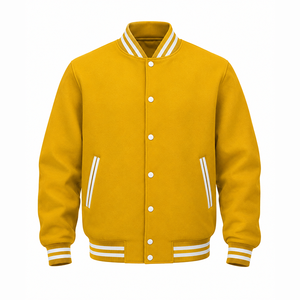Fabricant de vestes varsity surdimensionnées pour collections streetwear avec couleurs personnalisées, patchs et broderies. - Product Image 2
