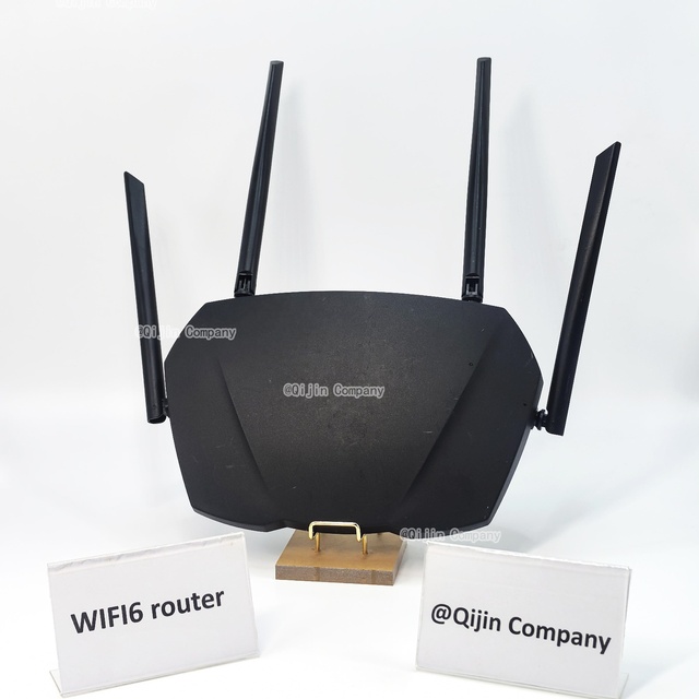 Used WR9651X WiFi Router AX3000 High-gain Dual Band 2.4G 5G 3000Mbps 4 External Antennas Wireless Home Wi-fi Router