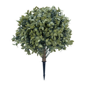 Boule de buis artificielle, modèle de simulation de plante, cèdre, buis, bonsaï, plante réelle, bonsaï naturel, plantes artificielles - Product Image 3